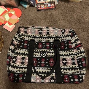 Rare Earth Stone Mountain Large Bag Travel Crossbody Aztec Boho Southwestern